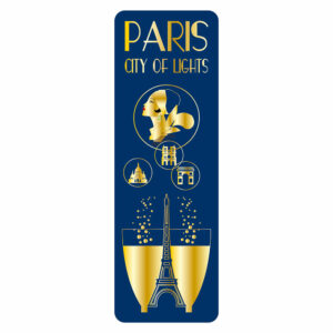 Marque-Page Paris Souvenir - Paris Champagne MPD 016