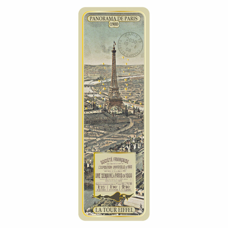 Marque-Page Panorama Paris Exposition Universelle