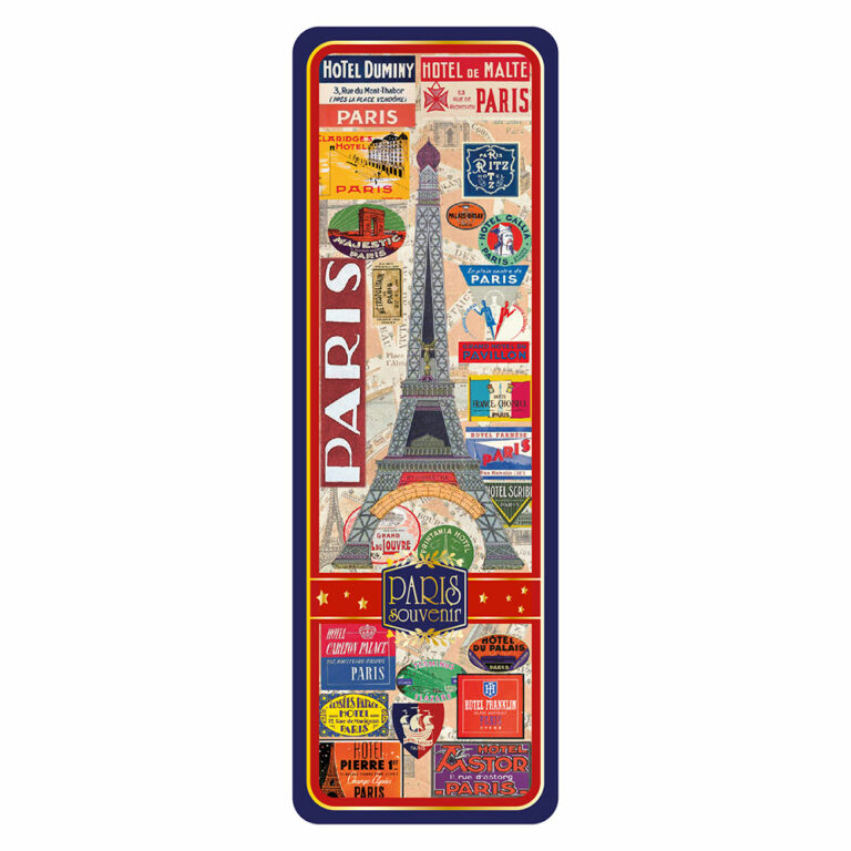 Marque-Page Dorure à Chaud - Tour Eiffel Collage Paris