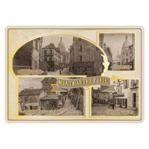 Carte Postale Paris Souvenir - Montmartre Place du Tertre Cabaret Lapin Agile CPD 052