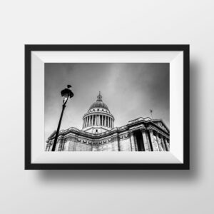 Tirage Photo Paris - Panthéon Image en Noir et Blanc