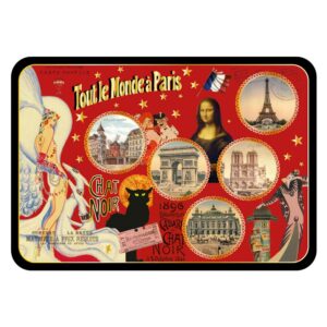 Carte Postale Paris Collage Joconde