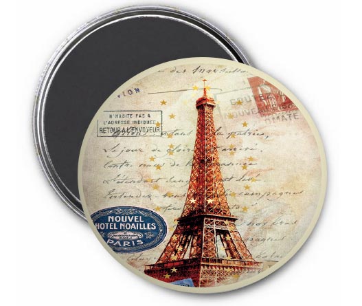 Magnet Paris vintage – Tour Eiffel élégante
