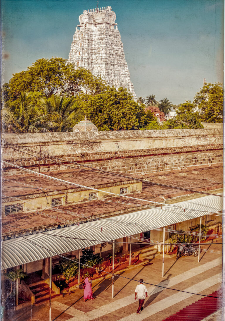 tirage photo srirangaram temple gopuram