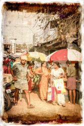 Inde Cochin Scène de rue