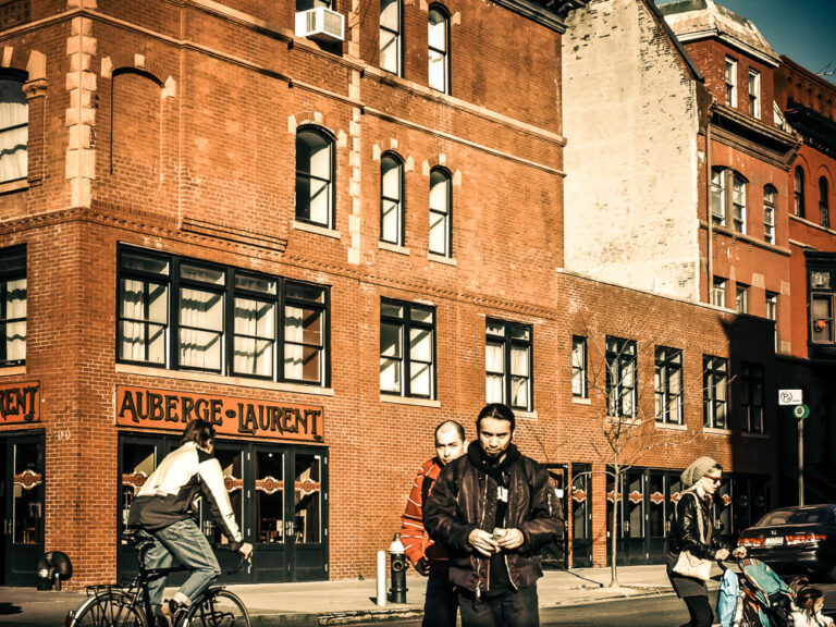 New-York Harlem street shot