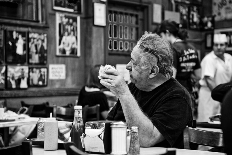 New-York Katz's Restaurant Portrait