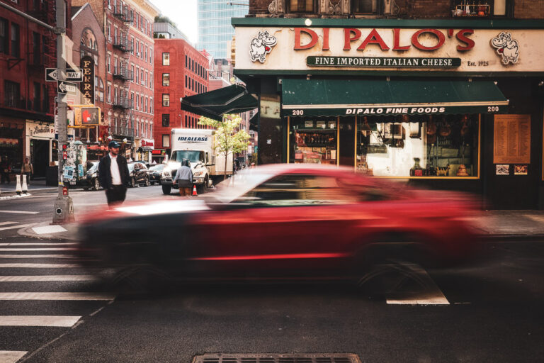 New-York street view Di Palo's