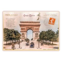Cartes Postale Paris Dorure Avenue des Champs-Élysées