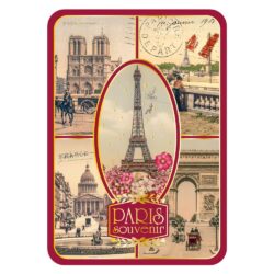 Carte Postale Paris Souvenir - Paris Souvenir