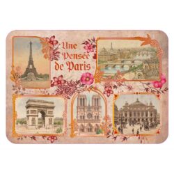 Carte postale Paris vintage – Une Pensée de Paris CPD 081