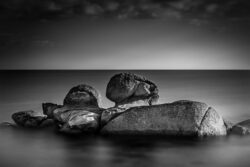 Tirage Photo Rocher Bretagne Noir et Blanc Tirage Photo Rocher Bretagne Noir et Blanc