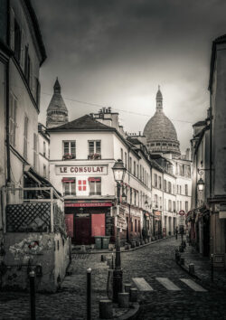 Tirage Photo Paris Montmartre Rue Norvins Tirage Photo Paris Montmartre Rue Norvins