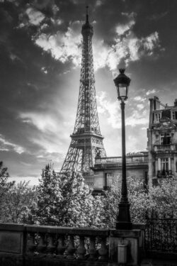 Tirage Photo Tour Eiffel Paris Noir et Blanc Tirage Photo Tour Eiffel Paris Noir et Blanc