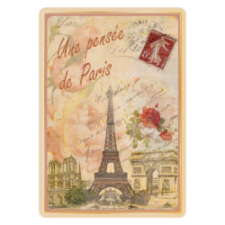 Carte Postale Paris Souvenir - Une pensée de Paris CPD O46