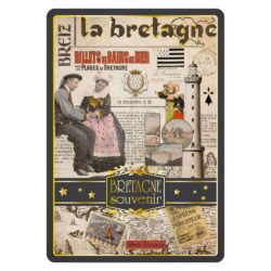 Cartes Postales Bretagne Souvenir - Collage souvenir CBD 006