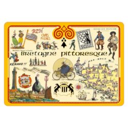 Cartes Postales Bretagne Souvenir - Bretagne Pittoresque CBD 015