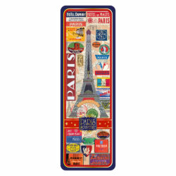 Marque-Page Paris Souvenir - Paris Tour Eiffel Collage MPD 021