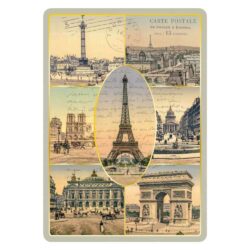 Carte Postale Paris Souvenir - Multivues Paris Tour Eiffel CPD 056