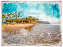 Inde Varkala plage Inde Varkala plage