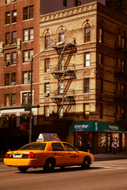 New-York Street yellow cab New-York Street yellow cab